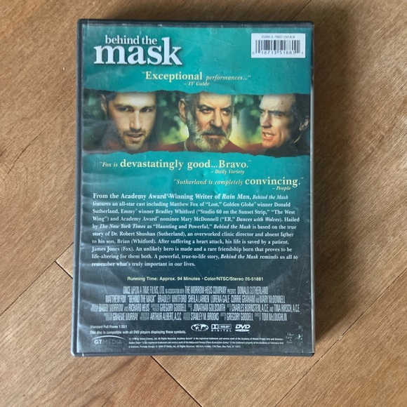 DVD Movie, “Behind the Mask” - Picture 2 of 2